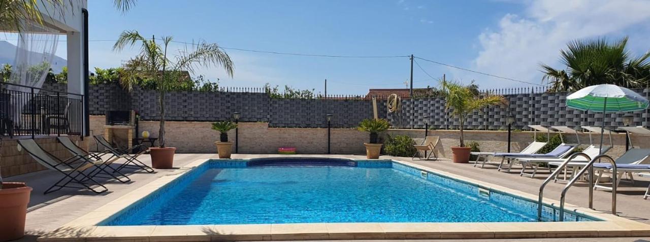 Villa Marianna Con Piscina Privata Ampi Spazi Esterni E Wifi Free Trabia Exterior foto